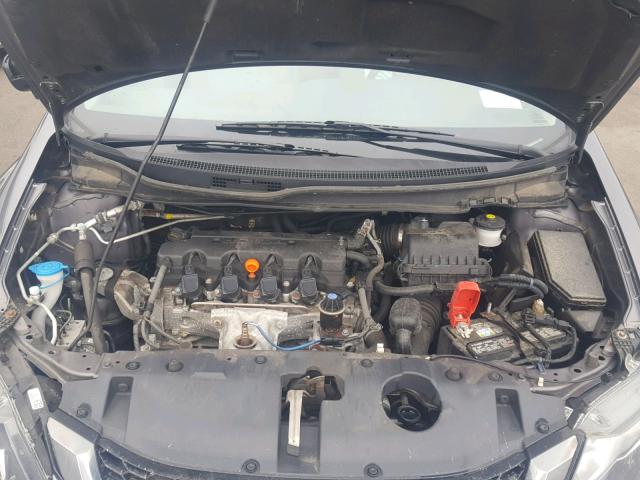 19XFB2F92FE239801 - 2015 HONDA CIVIC EXL ნაცრისფერი ფოტო 7