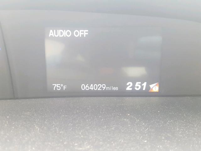 19XFB2F92FE239801 - 2015 HONDA CIVIC EXL ნაცრისფერი ფოტო 8