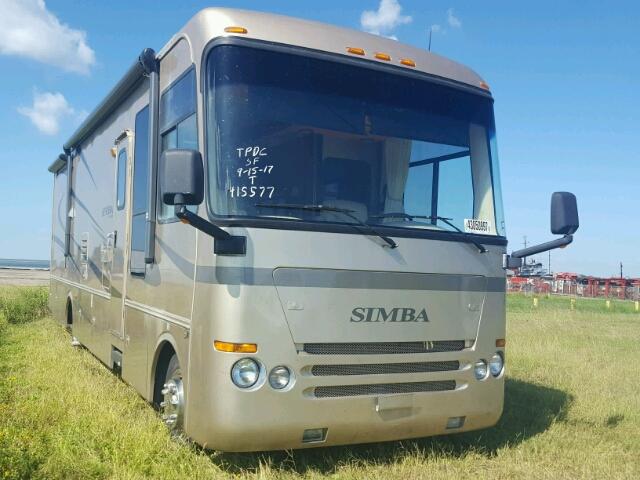 5B4MP67G263415577 - 2006 SAFA MOTORHOME BEIGE photo 1