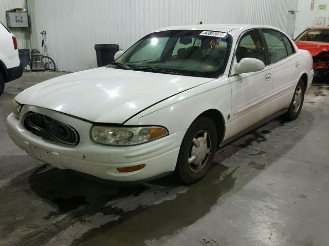 1G4HR54K1YU161412 - 2000 BUICK LESABRE LI WHITE photo 2