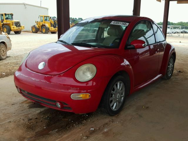 3VWCK31C45M414630 - 2005 VOLKSWAGEN NEW BEETLE 红色 照片 2