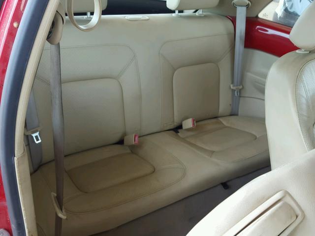 3VWCK31C45M414630 - 2005 VOLKSWAGEN NEW BEETLE 红色 照片 6