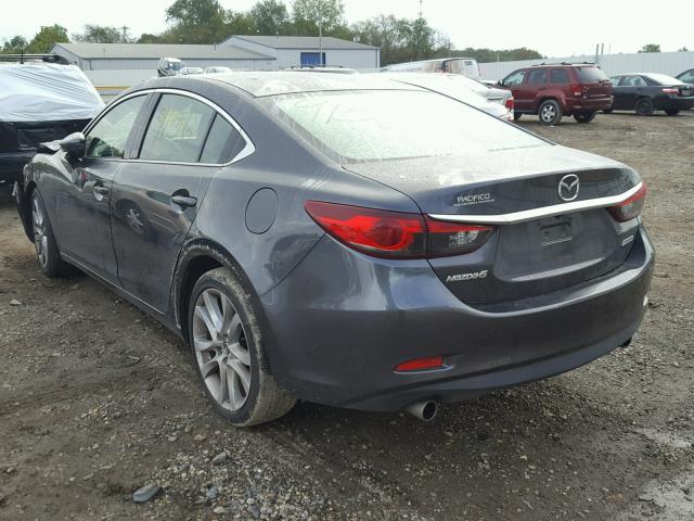 JM1GJ1V52F1183359 - 2015 MAZDA 6 TOURING GRAY photo 3