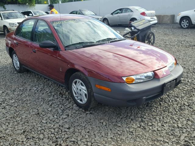 1G8ZF5280YZ185867 - 2000 SATURN SL RED photo 1