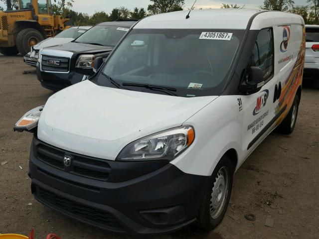 ZFBERFAT7G6C45625 - 2016 RAM PROMASTER WHITE photo 2