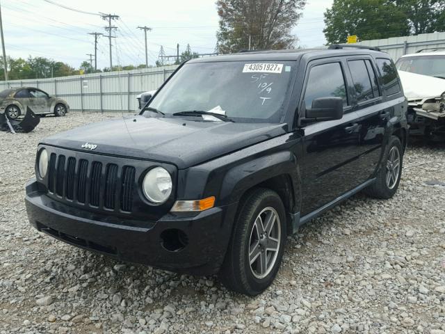 1J4FT28B99D170022 - 2009 JEEP PATRIOT BLACK photo 2