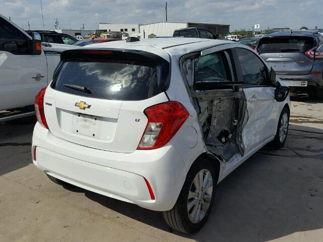 KL8CD6SA0GC648689 - 2016 CHEVROLET SPARK WHITE photo 4