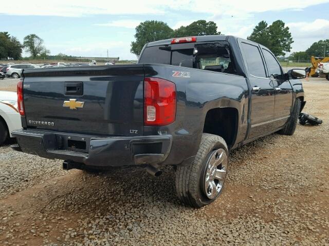 3GCUKSEC6HG164239 - 2017 CHEVROLET SILVERADO BLUE photo 4