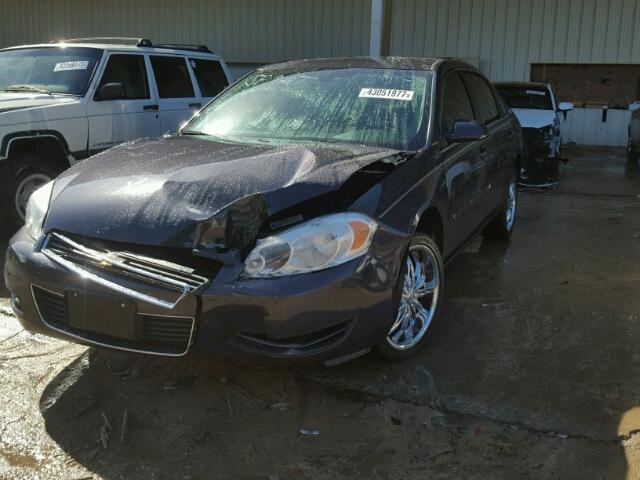 2G1WB58K289287052 - 2008 CHEVROLET IMPALA LS CHARCOAL photo 2