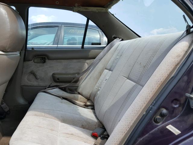 1Y1SK5268SZ097105 - 1995 GEO PRIZM BASE იასამნისფერი ფოტო 6