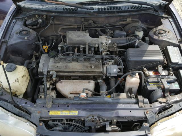 1Y1SK5268SZ097105 - 1995 GEO PRIZM BASE იასამნისფერი ფოტო 7