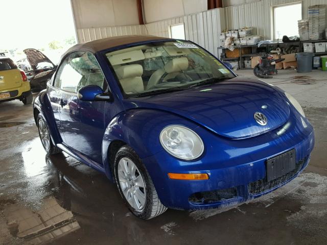 3VWPG31Y08M418354 - 2008 VOLKSWAGEN NEW BEETLE ლურჯი ფოტო 1