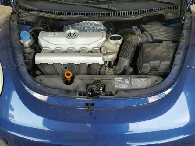 3VWPG31Y08M418354 - 2008 VOLKSWAGEN NEW BEETLE ლურჯი ფოტო 7