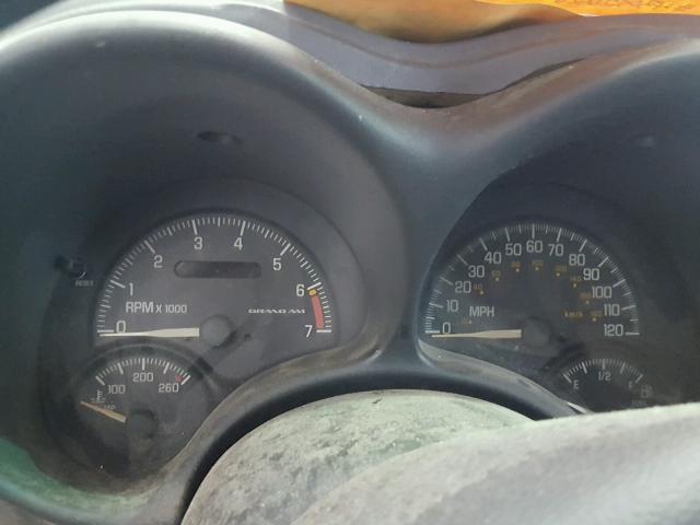 1G2NE52T4YM722317 - 2000 PONTIAC GRAND AM S Tünd qırmızı foto 8