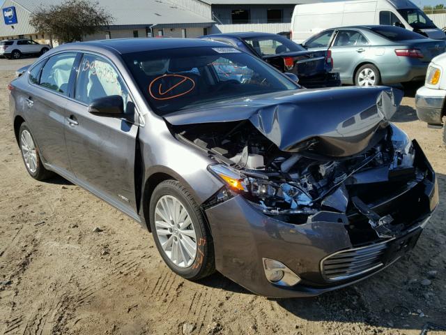 4T1BD1EB4FU036509 - 2015 TOYOTA AVALON HYB BLACK photo 1