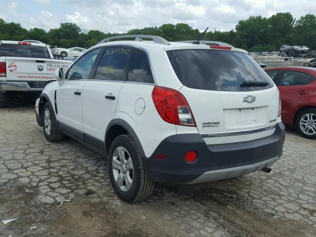 3GNAL2EK3ES544498 - 2014 CHEVROLET CAPTIVA LS 白色 照片 3