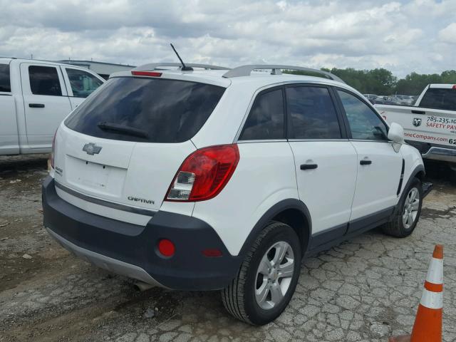 3GNAL2EK3ES544498 - 2014 CHEVROLET CAPTIVA LS 白色 照片 4