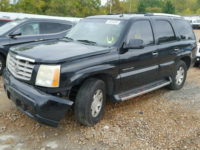 1GYEK63N52R269324 - 2002 CADILLAC ESCALADE L BLACK photo 2