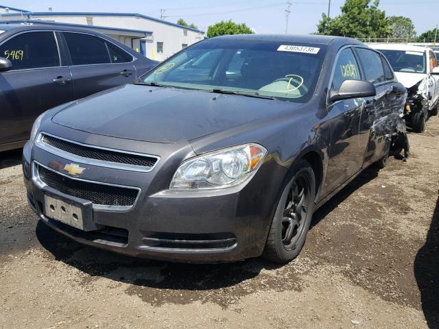 1G1ZA5E02CF370483 - 2012 CHEVROLET MALIBU LS გრაფიტი ფოტო 2