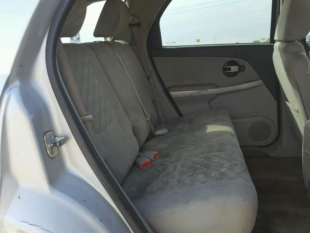 2CNDL73F256005549 - 2005 CHEVROLET EQUINOX SILVER photo 6