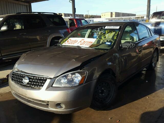 1N4AL11D25N436481 - 2005 NISSAN ALTIMA S GRAY photo 2