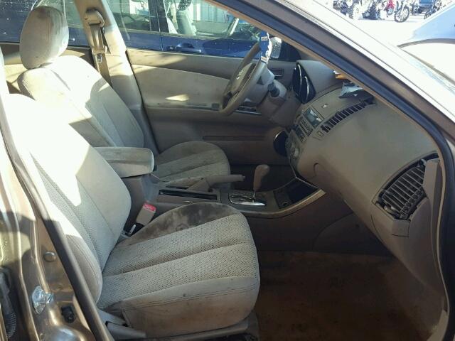 1N4AL11D25N436481 - 2005 NISSAN ALTIMA S GRAY photo 5