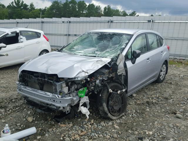 JF1GPAA65F8261823 - 2015 SUBARU IMPREZA BA SILVER photo 9