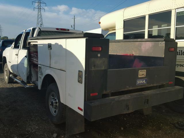 1GCHK23K48F211829 - 2008 CHEVROLET SILVERADO WHITE photo 3