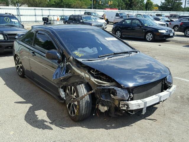 2HGFG21526H710633 - 2006 HONDA CIVIC BLACK photo 1