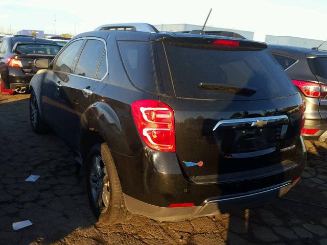 2GNALDEK9G1166813 - 2016 CHEVROLET EQUINOX BLACK photo 3