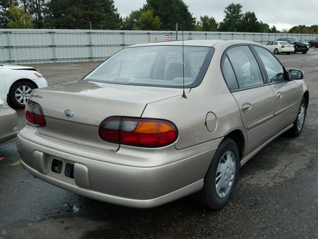 1G1ND52T0X6144372 - 1999 CHEVROLET MALIBU TAN photo 4