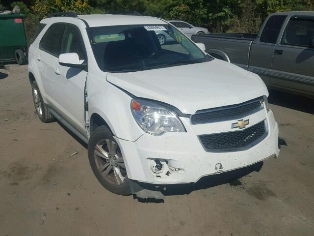 2GNALDEK0D1143707 - 2013 CHEVROLET EQUINOX LT WHITE photo 1