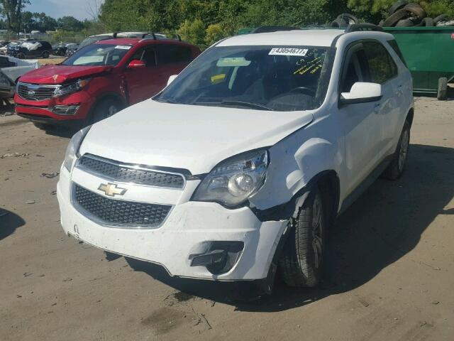 2GNALDEK0D1143707 - 2013 CHEVROLET EQUINOX LT WHITE photo 2