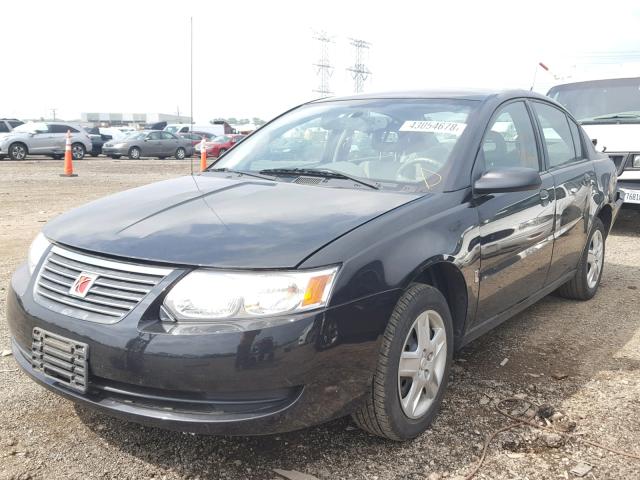 1G8AJ55F17Z180729 - 2007 SATURN ION LEVEL BLACK photo 2