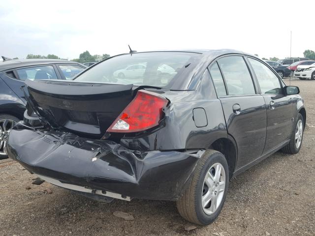 1G8AJ55F17Z180729 - 2007 SATURN ION LEVEL BLACK photo 4