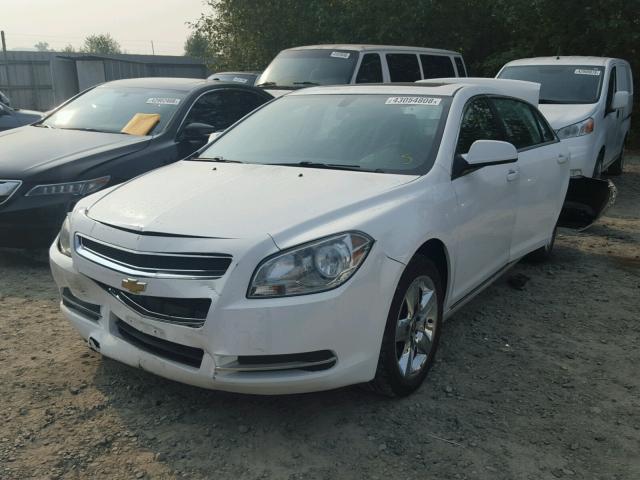 1G1ZC5EB5AF301876 - 2010 CHEVROLET MALIBU 1LT 白色 照片 2