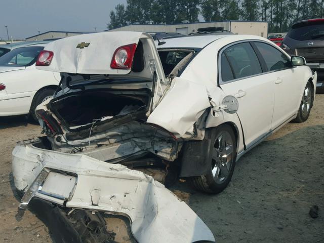1G1ZC5EB5AF301876 - 2010 CHEVROLET MALIBU 1LT 白色 照片 4