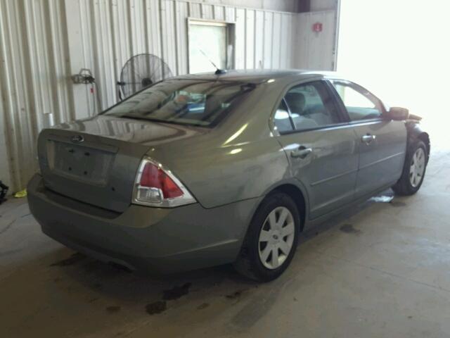 3FAHP06Z78R172774 - 2008 FORD FUSION GREEN photo 4