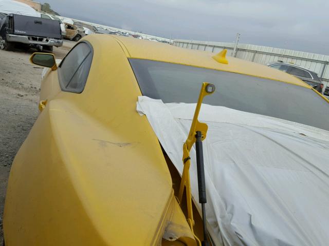 2G1FL1EP4D9807266 - 2013 CHEVROLET CAMARO ZL1 黄色 照片 3