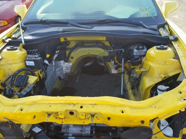 2G1FL1EP4D9807266 - 2013 CHEVROLET CAMARO ZL1 YELLOW photo 7