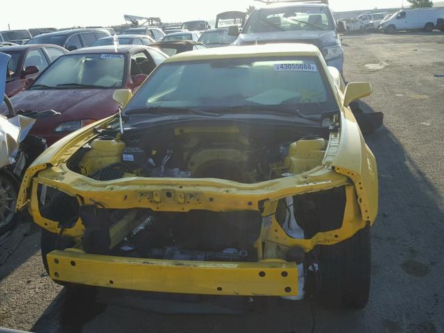 2G1FL1EP4D9807266 - 2013 CHEVROLET CAMARO ZL1 YELLOW photo 9