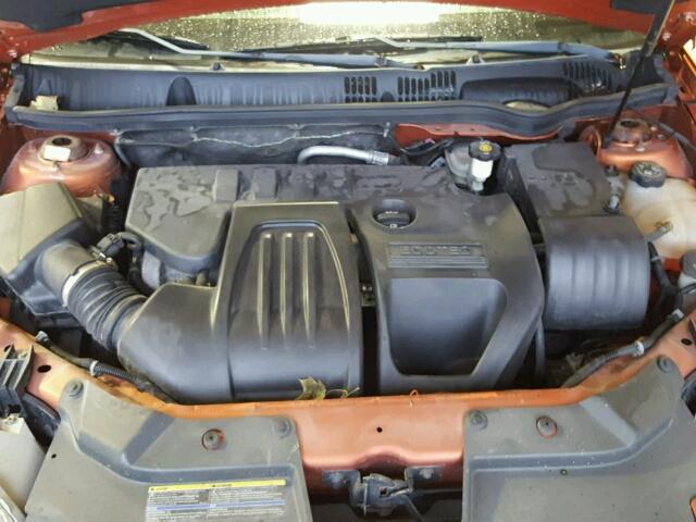 1G1AM18B767787414 - 2006 CHEVROLET COBALT SS ORANGE photo 7