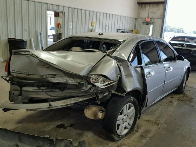 2G1WU581769177595 - 2006 CHEVROLET IMPALA LTZ SILVER photo 4