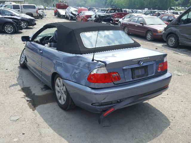 WBABW33475PG98645 - 2005 BMW 325 CI BLUE photo 3