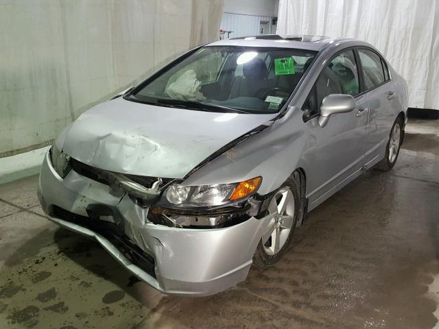 1HGFA15948L004925 - 2008 HONDA CIVIC EXL 银色 照片 2