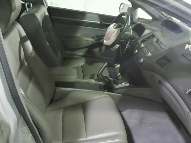 1HGFA15948L004925 - 2008 HONDA CIVIC EXL 银色 照片 5