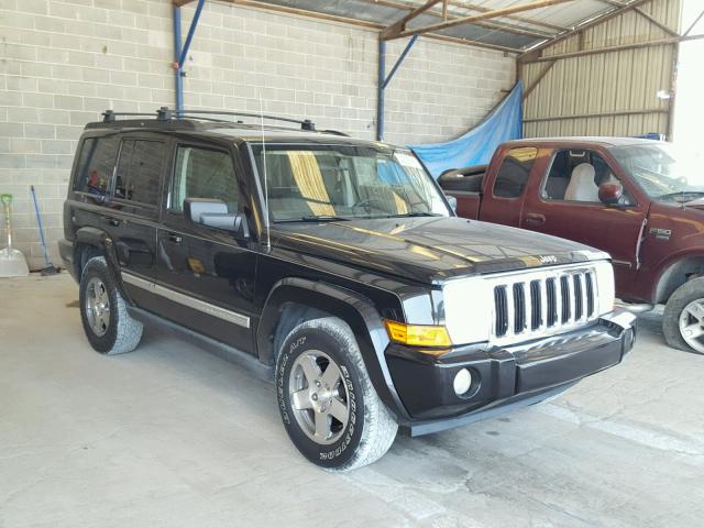 1J4RH4GK3AC106970 - 2010 JEEP COMMANDER BLACK photo 1