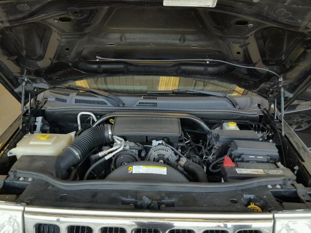 1J4RH4GK3AC106970 - 2010 JEEP COMMANDER BLACK photo 7