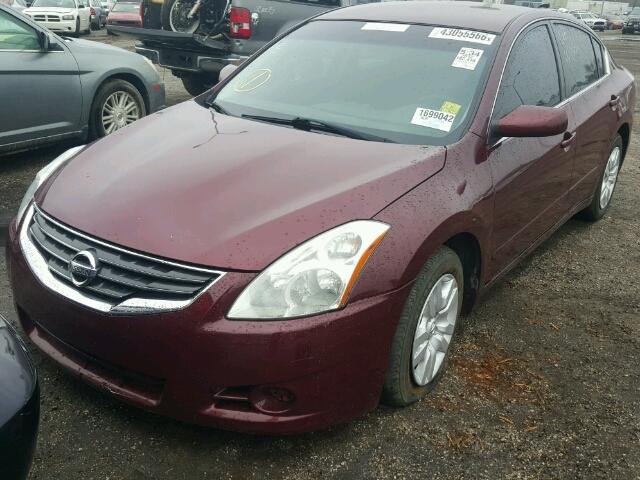 1N4AL2AP4CN440271 - 2012 NISSAN ALTIMA BAS BURGUNDY photo 2