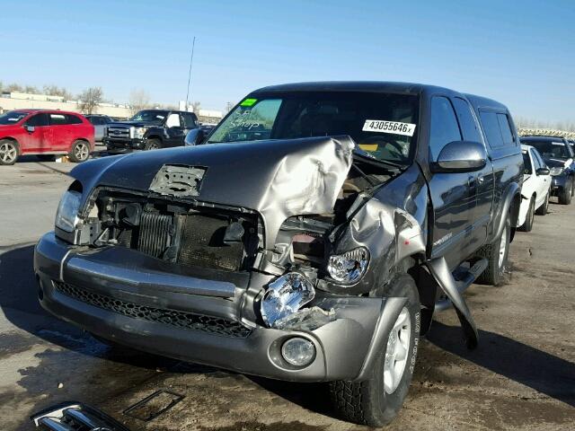 5TBBT44184S445088 - 2004 TOYOTA TUNDRA ACC GRAY photo 2